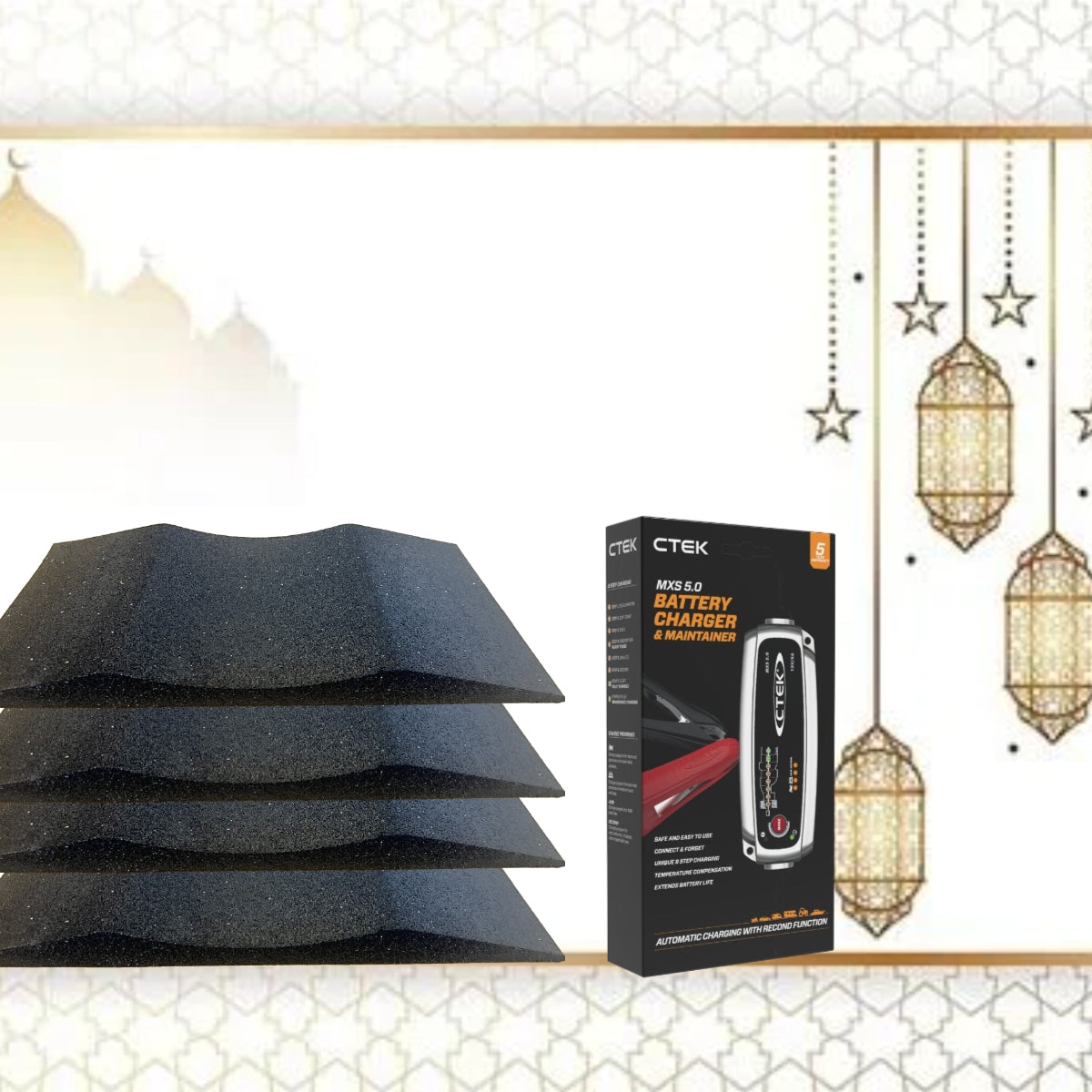 CTEK MXS 5.0 + Tire Saver