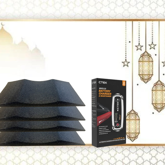 شاحن بطارية + واقي للإطارات